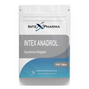 Intex Pharma Anadrol 25mg x 100 tabs
