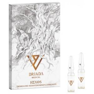 Driada Medical Hexos 75 mgml (Trenbolone Hexahydrobenzyl Carbonate) Ampoules 10 x 1ml