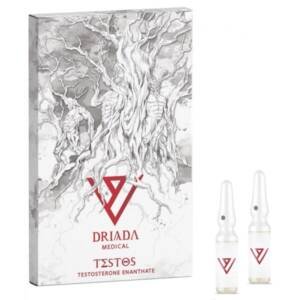 Driada Medical Testos 250 mgml (Testosterone Enanthate) Ampoules 10 x 1ml