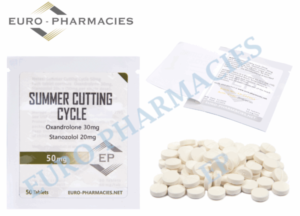 Euro Pharmacies Summer Cutting cycle 50mg/tab – 50 tab/bag ( Winstrol 20mg / Anavar 30mg